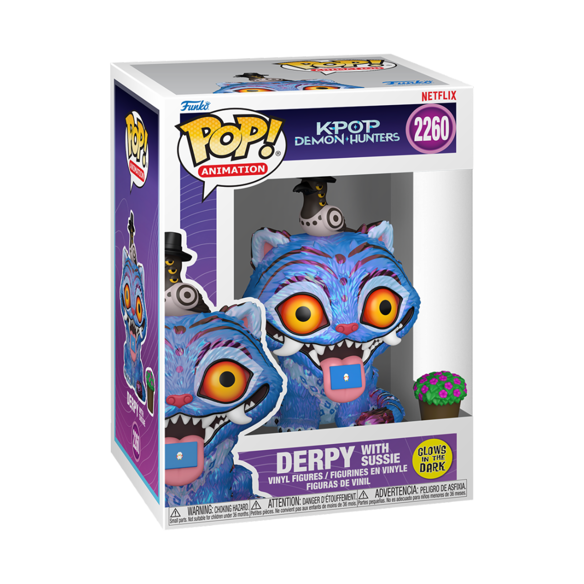 KPOP DEMON HUNTERS - POP FUNKO VINYL FIGURE 2260 DERPY WITH SUSSIE 9CM