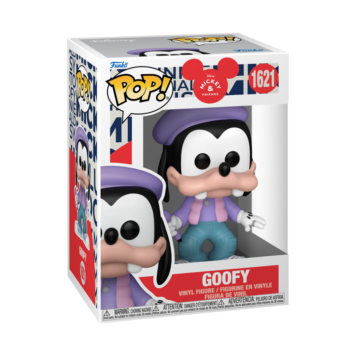 DISNEY: MICKEY MOUSE - POP FUNKO VINYL FIGURE 1621 GOOFY (KPOP) 9CM