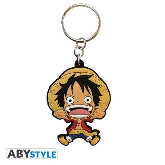 ABYKEY037 - ONE PIECE - PORTACHIAVI - LUFFY SD