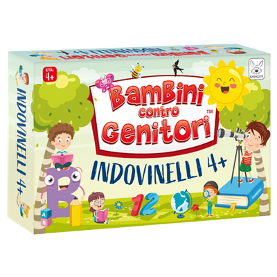 BAMBINI CONTRO GENITORI - INDOVINELLI 4 +