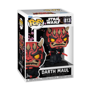 STAR WARS IMPRESSIONS S2 - POP FUNKO VINYL FIGURE 813 DARTH MAUL 9CM