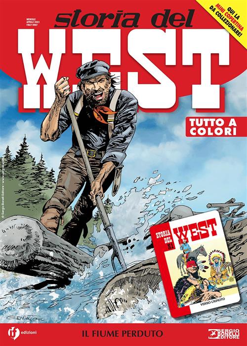 STORIA DEL WEST 49 - MINI COPERTINA - VERSO L'IGNOTO