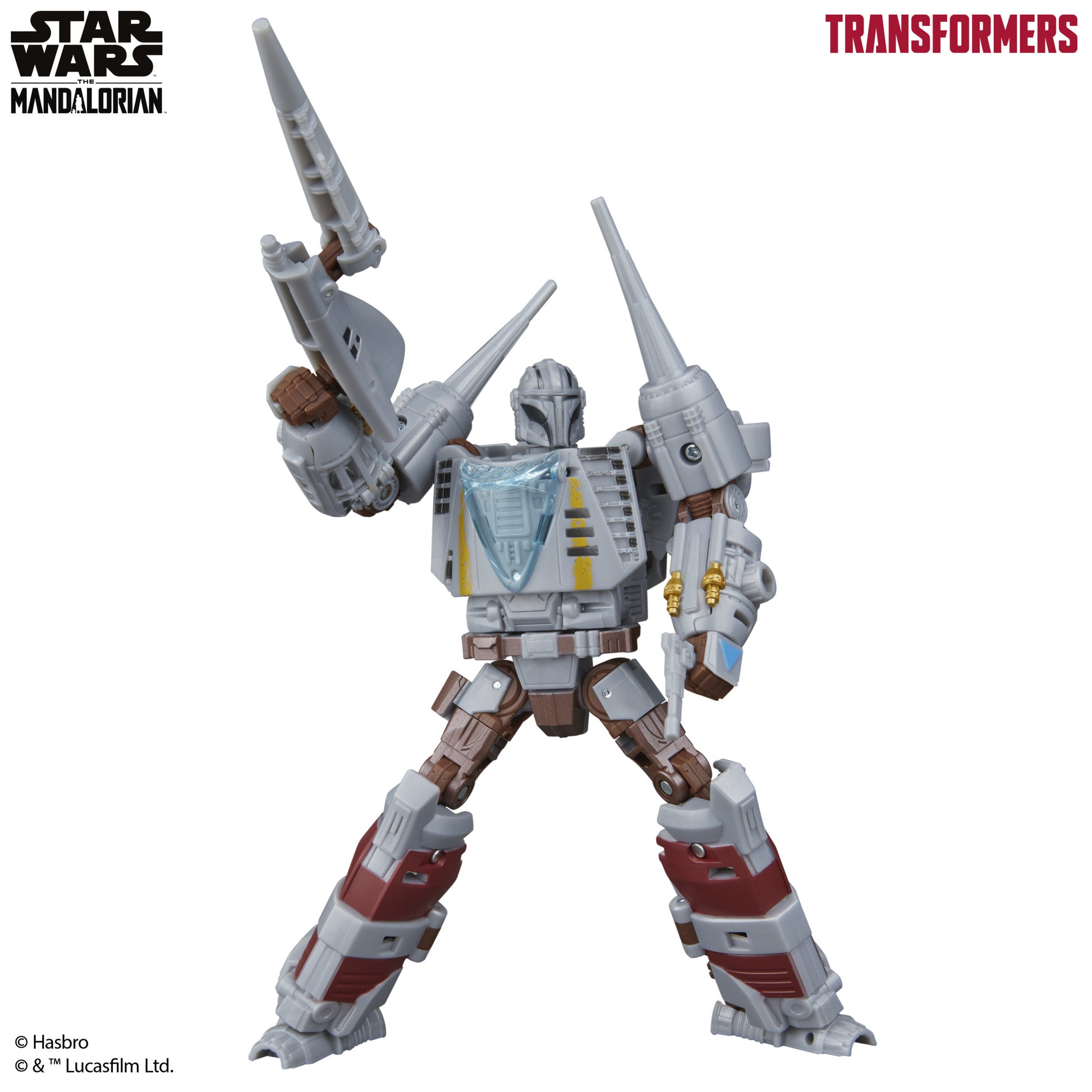 TRANSFORMERS x STAR WARS: THE MANDALORIAN - CACCIA STELLARE N1 - ACTION FIGURE 19CM