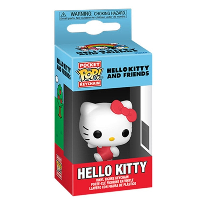 SANRIO: KUROMI 20TH ANNIVERSARY - KEYCHAIN - HELLO KITTY 4CM