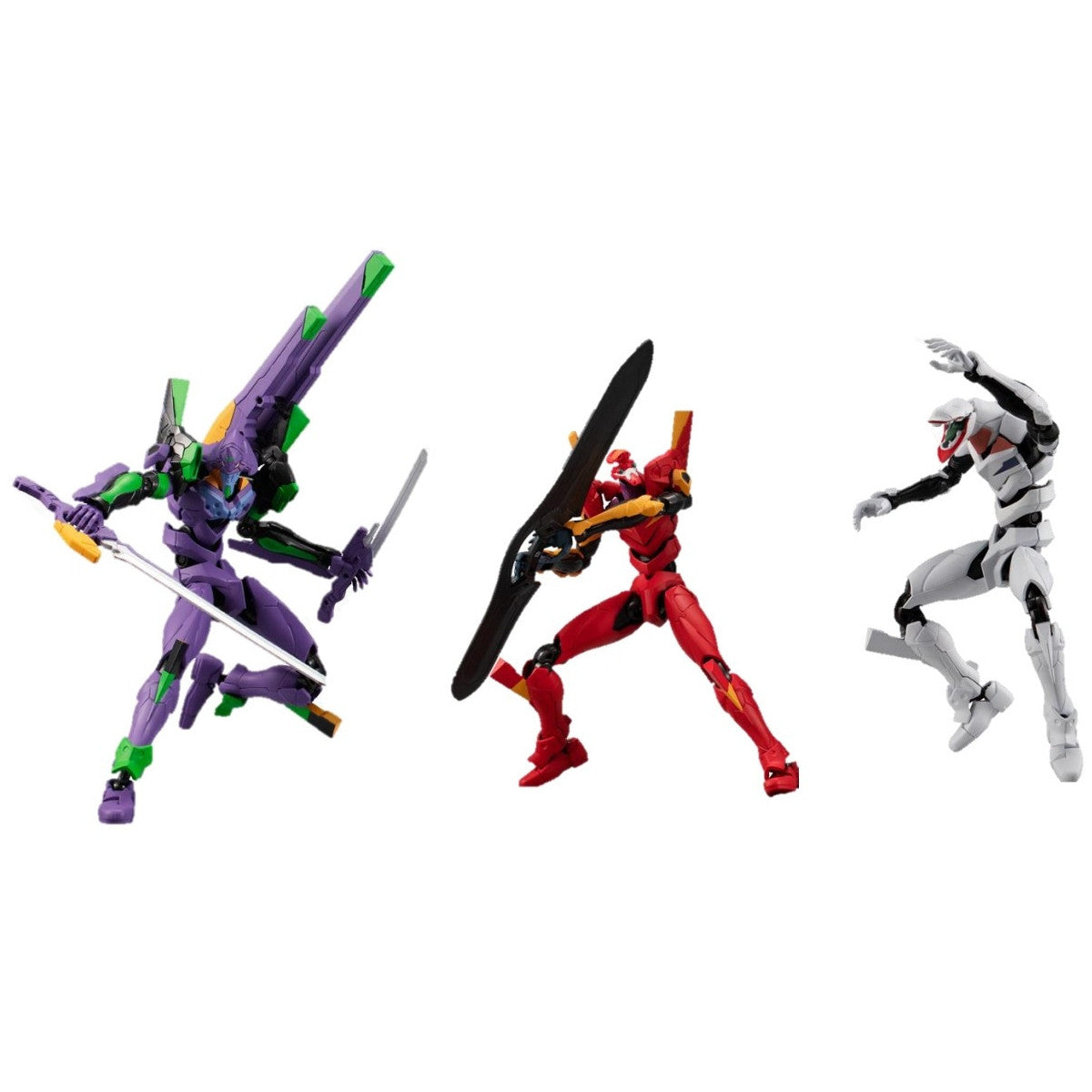 CT92450 - NEON GENESIS EVANGELION - EVA-FRAME-EX - SET 3 PEZZI - ACTION FIGURE 5,5CM