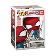 MARVEL: YOUR FRIENDLY NEIGHBORHOOD SPIDER-MAN - POP FUNKO VINYL FIGURE 1527 SPIDER-MAN (HOMEMADE SUIT) 9CM