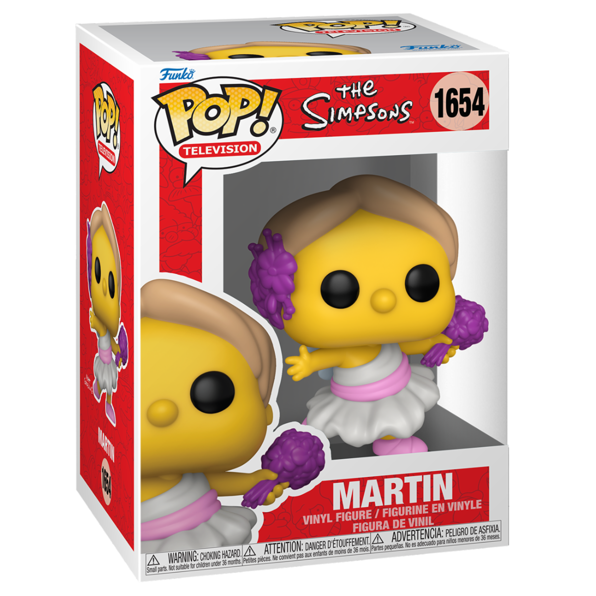 THE SIMPSONS - POP FUNKO VINYL FIGURE 1654 MARTIN AS CALLIOPE 9CM