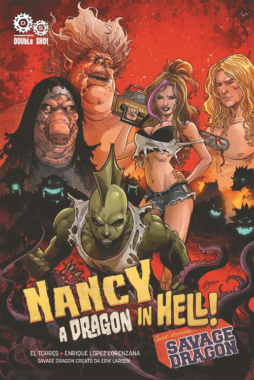 NANCY IN HELL & SAVAGE DRAGON - A DRAGON IN HELL