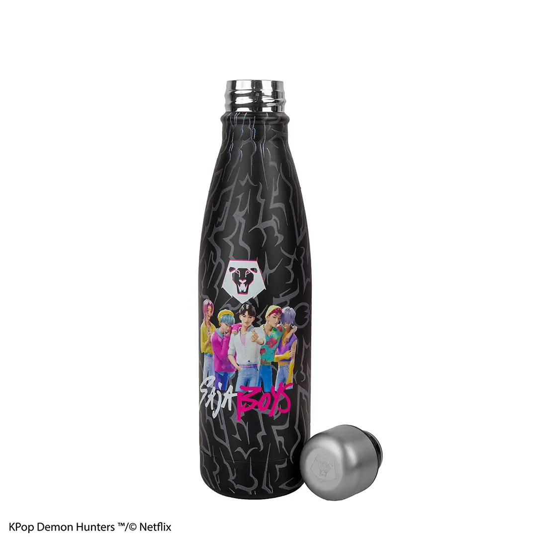 CR4126 - BORRACCIA ISOTERMICA 500ML - SAJA BOYS - KPOP DEMON HUNTERS