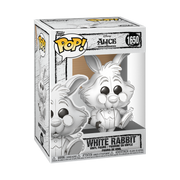 DISNEY - POP FUNKO VINYL FIGURE 1650 WHITE RABBIT (SKETCHED) 9CM