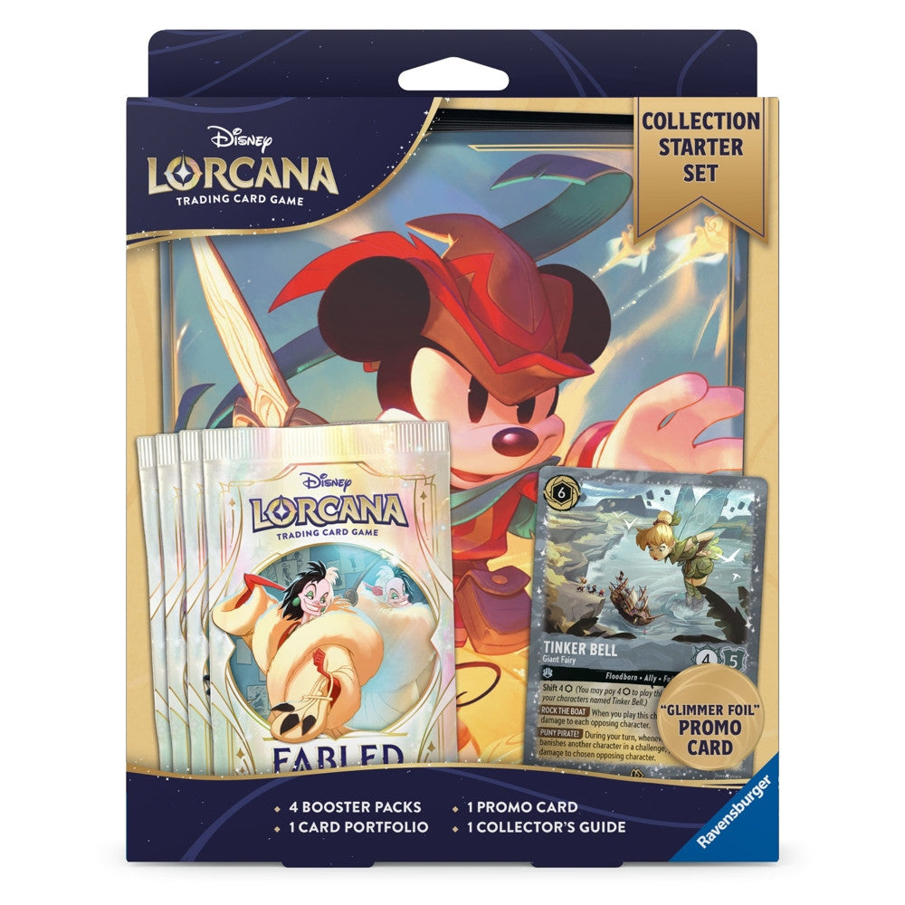 LORCANA - FABLED (4 BUSTE) - SET INTRODUTTIVO DA COLLEZIONE - ENG
