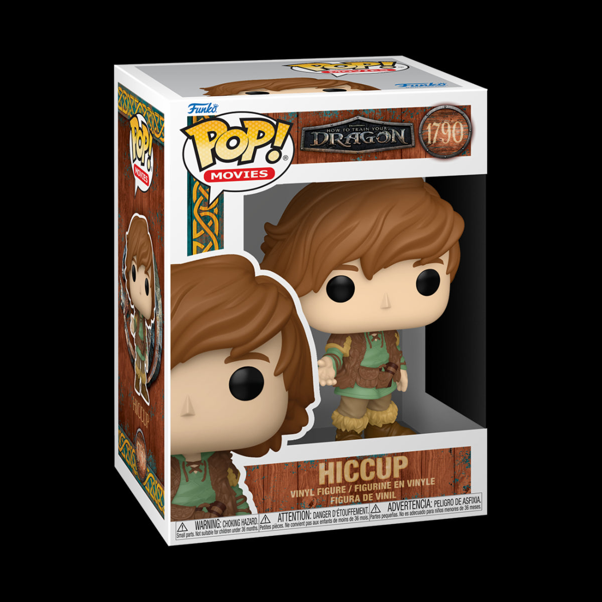 DISNEY: HOW TO TRAIN YOUR DRAGON - POP FUNKO VINYL FIGURE 1790 HICCUP 9CM