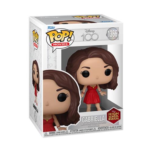 DISNEY: 100TH ANNIVERSARY - HIGH SCHOOL MUSICAL - POP FUNKO VINYL FIGURE 1366 GABRIELLA 9CM
