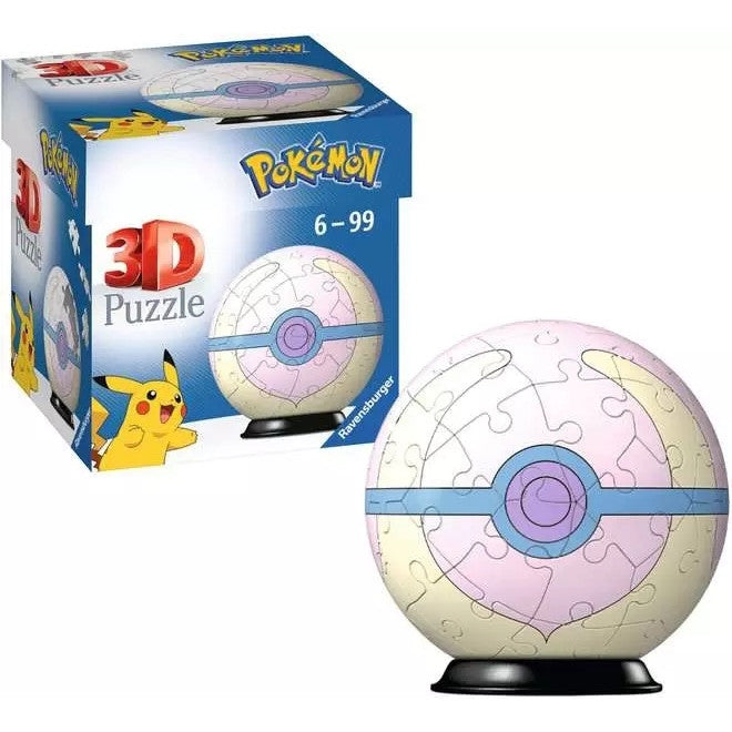 11582 - POKEMON - PUZZLEBALL 3D POKEBALL - HEAL BALL