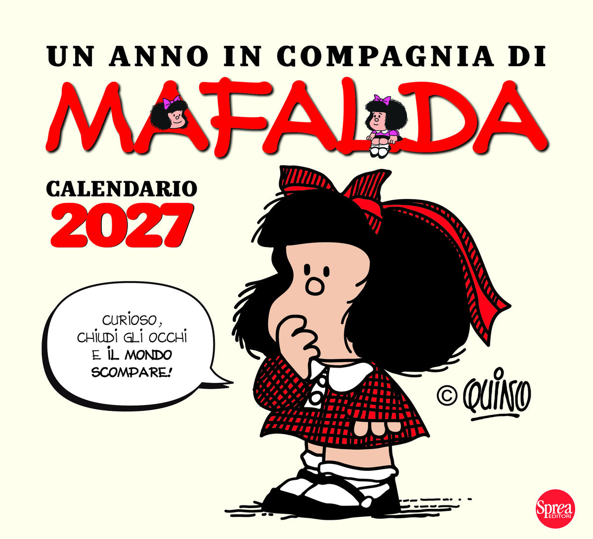 CALENDARIO DA TAVOLO 2027 - MAFALDA