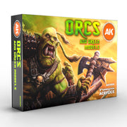 AK11600 - 3GEN ACRYLICS - ORCS AND GREEN CREATURES - SET DA 6 COLORI