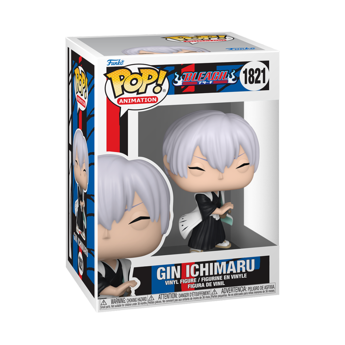 BLEACH - POP FUNKO VINYL FIGURE 1821 GIN ICHIMARU 9CM