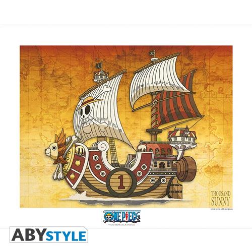 ABYART003 - COLLECTOR ARTPRINT - THOUSAND SUNNY (50X40)