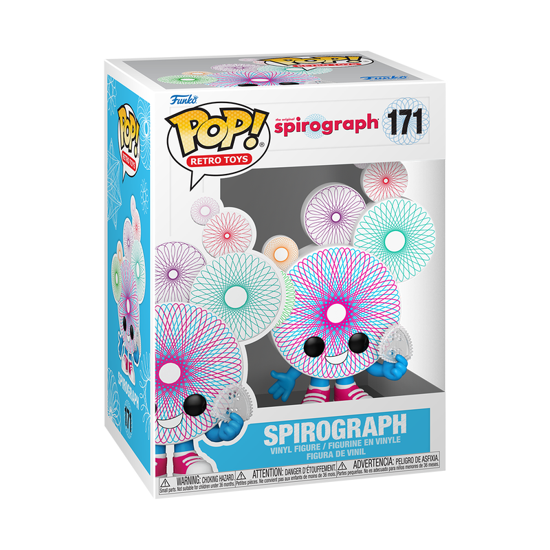 SPIROGRAPH S1 - POP FUNKO VINYL FIGURE 171 SPIROGRAPH W/CHASE (ASSORTMENT 6PZ) 9CM