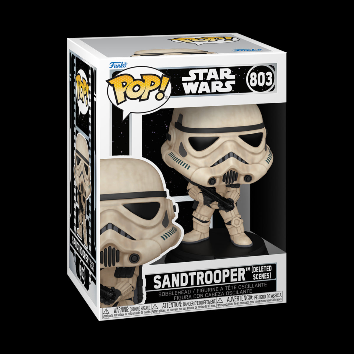 STAR WARS: DELETED SCENES - POP FUNKO VINYL FIGURE 803 SANDTROOPER (DELETED SCENES) 9CM
