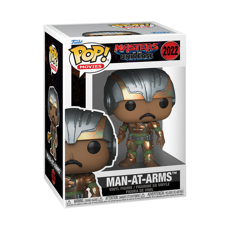 MASTERS OF THE UNIVERSE - POP FUNKO VINYL FIGURE 2022 MAN-AT-ARMS (MOVIE 2026) 9CM