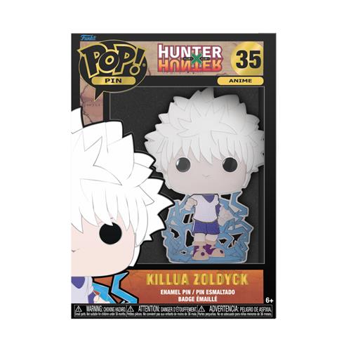 HUNTER X HUNTER - POP LARGE PIN ENAMEL - 35 KILLUA W/CHASE REGULAR