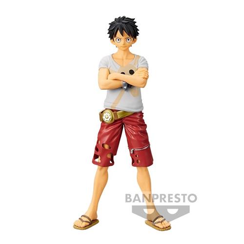 19064 - ONE PIECE - DXF - THE GRANDLINE MEN VOL.6 - LUFFY - STATUA 16CM
