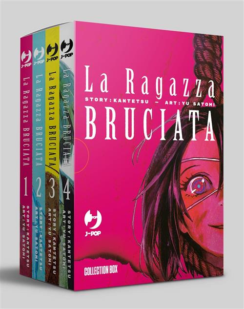 LA RAGAZZA BRUCIATA BOX (1-4)