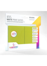 GGS10034ML - 100 STANDARD SIZE MATTE PRIME SLEEVES - LIME