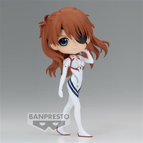 88483 - EVANGELION 3.0 + 1.0 - Q POSKET - ASUKA SHIKINAMI LANGLEY (NORMAL COLOR VER.A) - STATUA 14CM