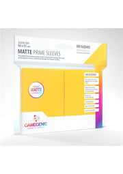 GGS10032ML - 100 STANDARD SIZE MATTE PRIME SLEEVES - YELLOW