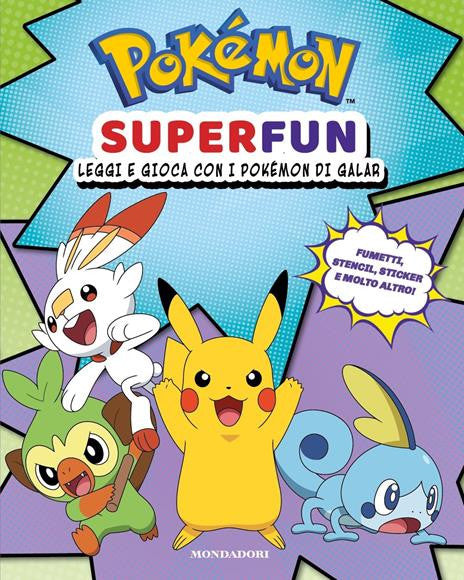 POKEMON SUPERFUN - LEGGI E GIOCA CON I POKEMON DI GALAR