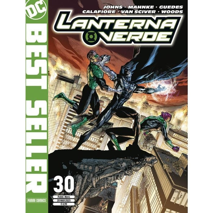 DC BEST SELLER - LANTERNA VERDE DI GEOFF JOHNS VOL.30