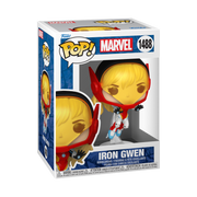 MARVEL: SPIDER-GWEN GWEN-VERSE - POP FUNKO VINYL FIGURE 1488 IRON GWEN 9CM
