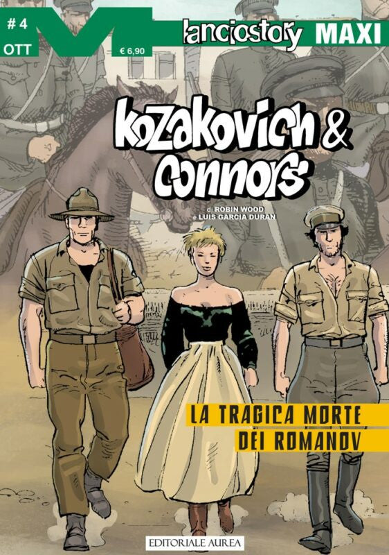 LANCIOSTORY MAXI 91 - KOZAKOVICH & CONNORS VOL. 4 - LA TRAGICA MORTE DI ROMANOV