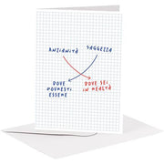 BIGLIETTO AUGURI - BA14 - GENERICO SAGGEZZA