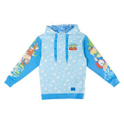 DISNEY - PIXAR - TOY STORY - FELPA CON CAPPUCCIO - GOOD VS BADDIES M