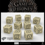 GOT/00190166/2025/1/A - SET 10 DADI - GAME OF THRONES - STARK
