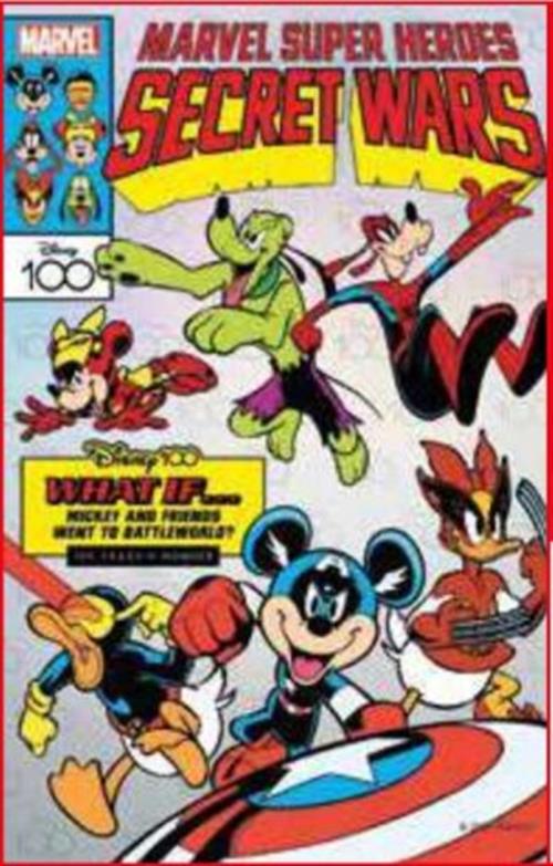 AMAZING SPIDER-MAN 33 (2022) - AMAZING SPIDER-MAN 833 - DISNEY: 100TH ANNIVERSARY - VARIANT PAOLO DE LORENZI