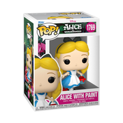 DISNEY: ALICE IN WONDERLAND S3 - POP FUNKO VINYL FIGURE 1769 ALICE WITH PAINT 9CM