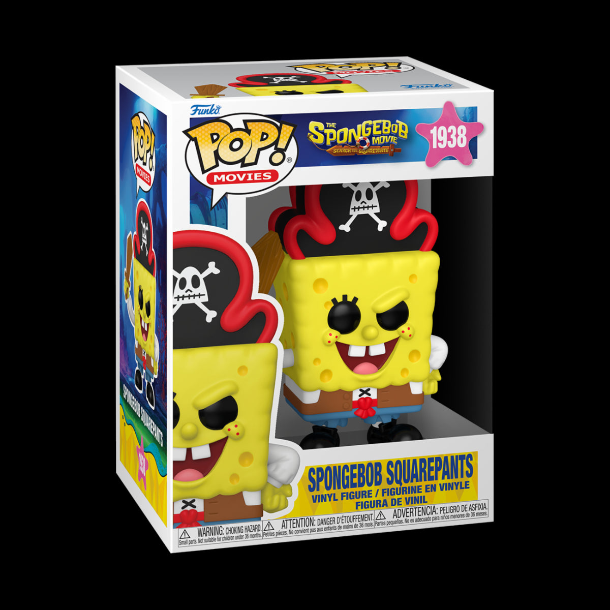 SPONGEBOB - POP FUNKO VINYL FIGURE 1938 SPONGEBOB SQUAREPANTS 9CM