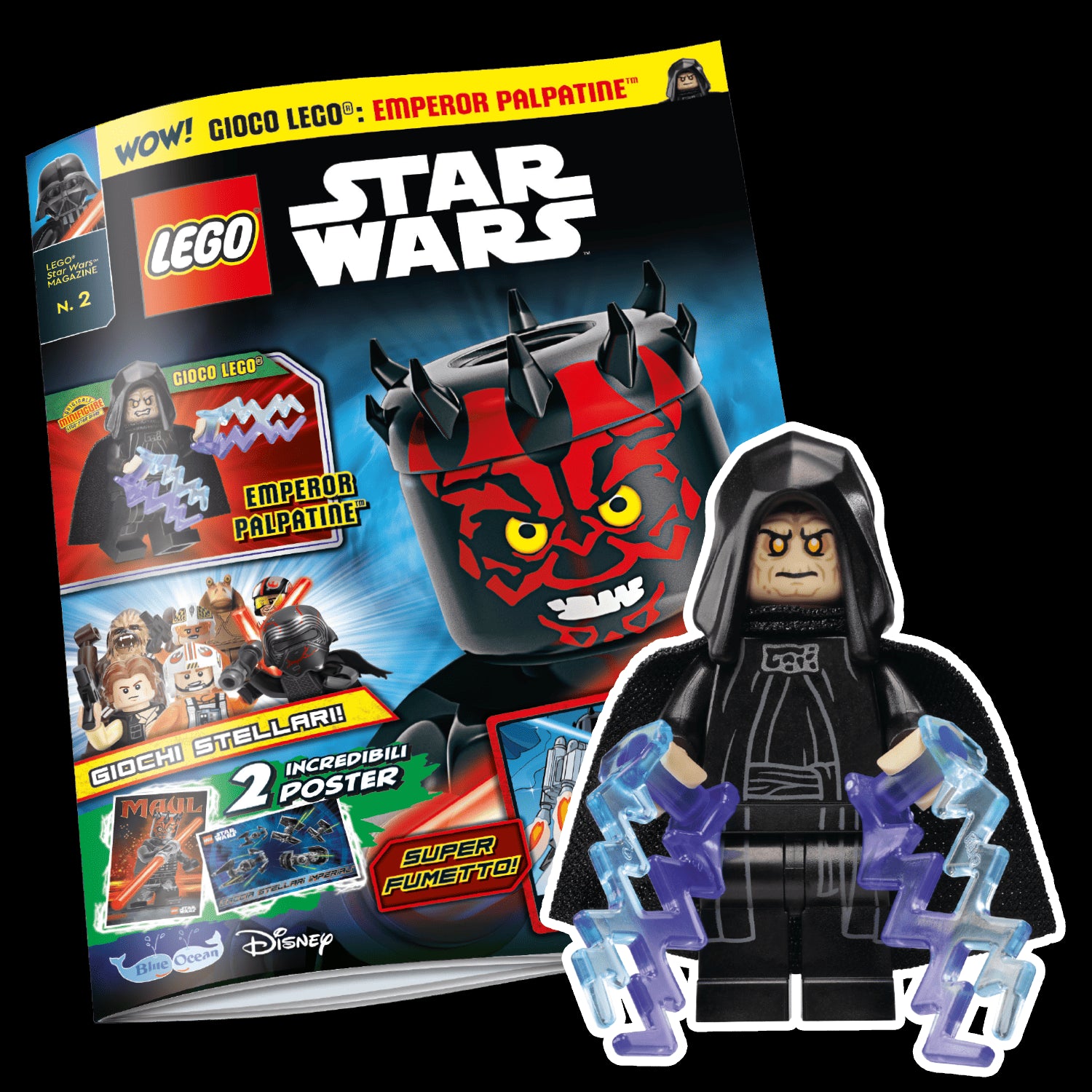 LEGO STAR WARS N.2 - EMPEROR PALPATINE