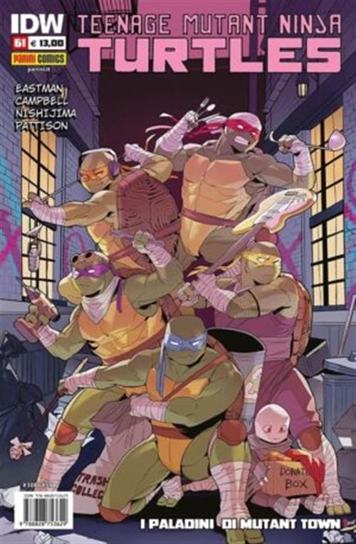 TEENAGE MUTANT NINJA TURTLES 61