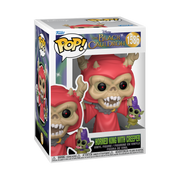 DISNEY: THE BLACK CAULDRON - POP FUNKO VINYL FIGURE 1586 HORNED KING W/CREEPER 9CM