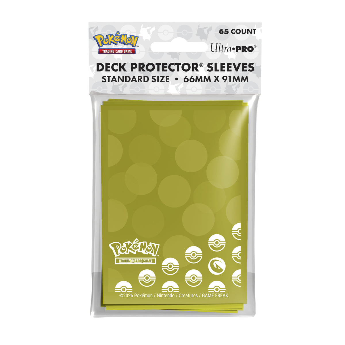 16750 - 65 DECK PROTECTOR SLEEVES - POKEMON - DRAGON TYPE