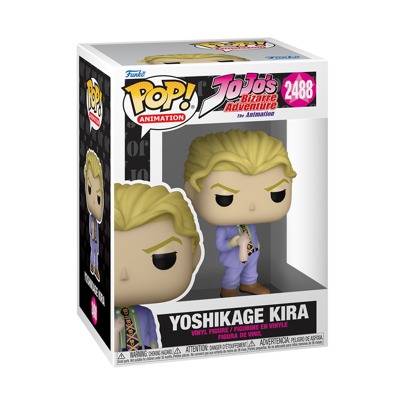 JOJO'S BIZARRE ADVENTURE S3 - POP FUNKO VINYL FIGURE 2488 YOSHIKAGE KIRA 9CM