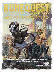 RUNEQUEST EDIZIONE ITALIANA - SET INTRODUTTIVO NUOVA EDIZIONE