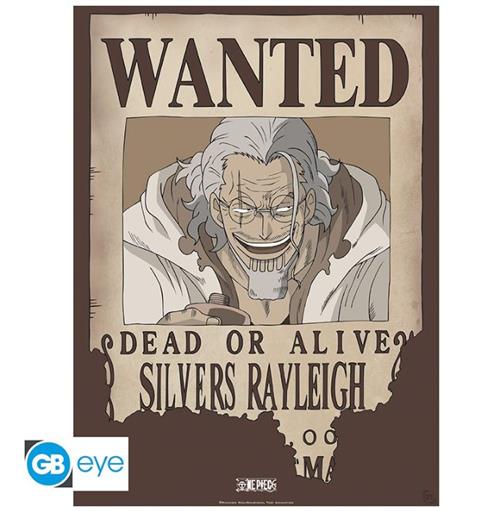 GBYDCO268 - ONE PIECE - POSTER (52X38) - WANTED RAYLEIGHT