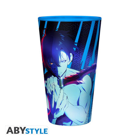 ABYVER313 - SOLO LEVELING - PREMIUM LARGE GLASS 400ML - SUNG JINWOO
