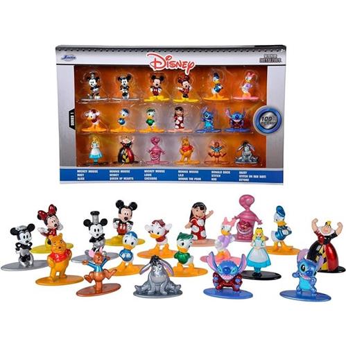 DISNEY - GIFTPACK 18 PERSONAGGI - MINIFIGURE 4CM